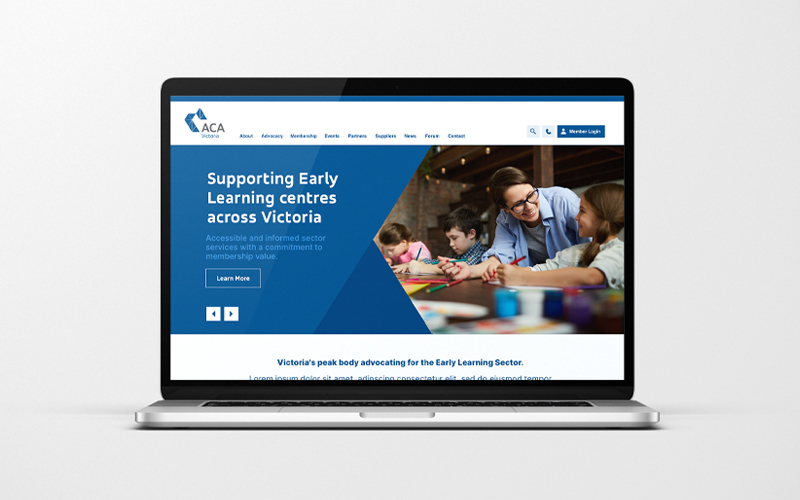ACA Victoria Website Design