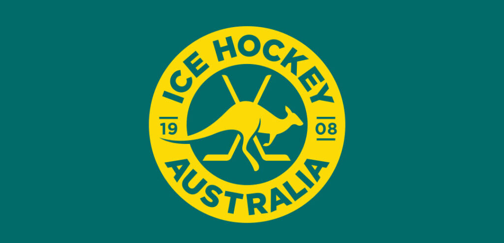 Ice Hockey Australia Logo Design