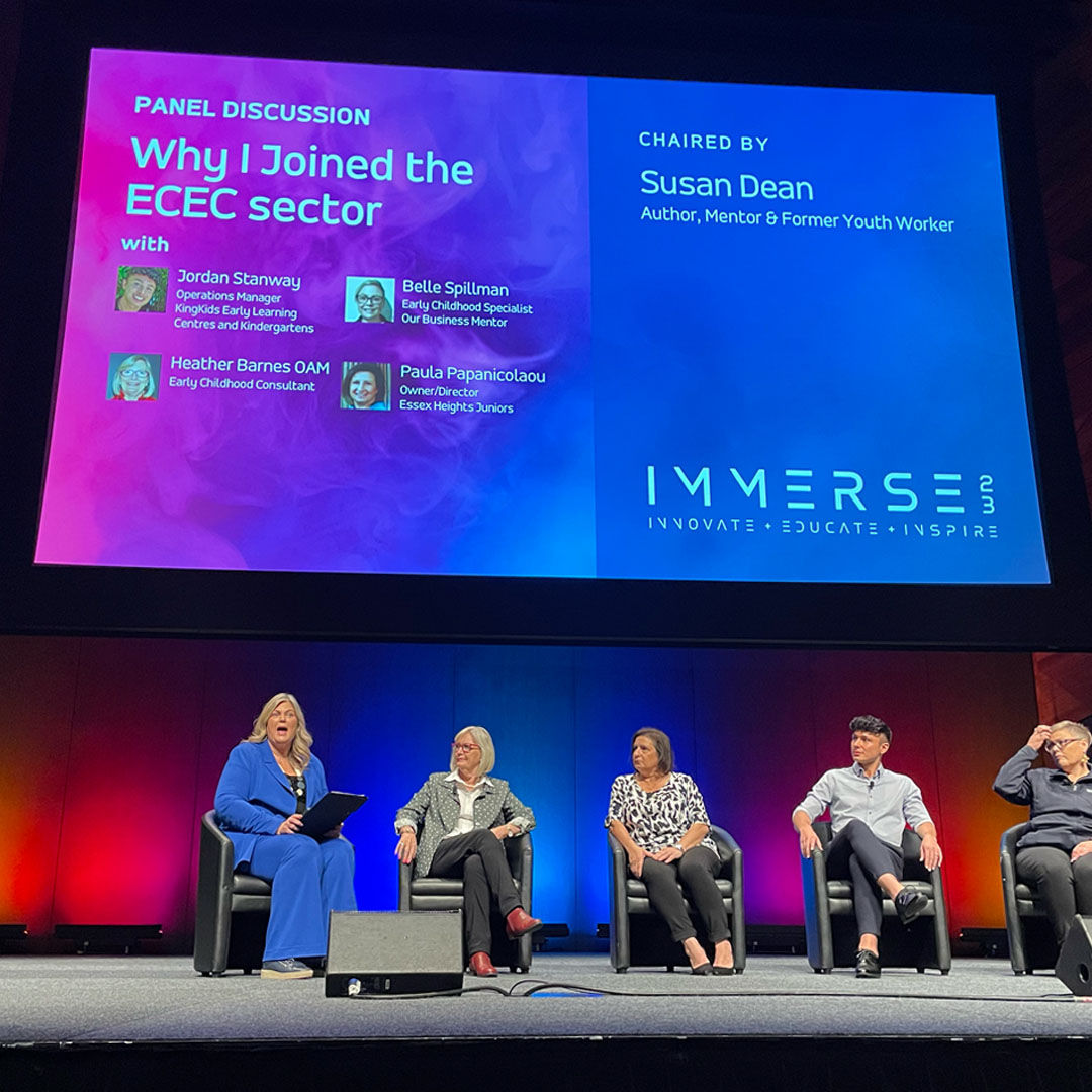 ACA Victoria Immerse Conference Stage Signage