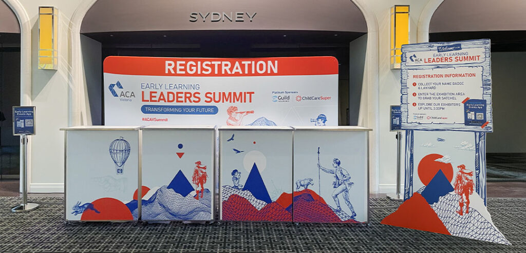 ACA Victoria Leaders Summit Registration Desk